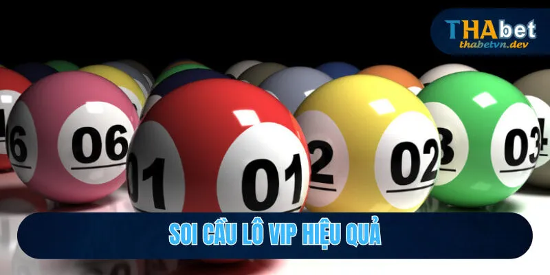soi cầu lô vip